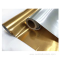 High Quality Brush Gold Metallized PET Film